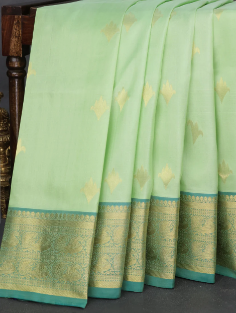 Venkatagiri Saree
Pista Green